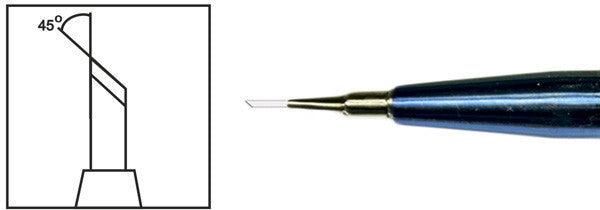 TDK202 Single Edge 45° Diamond Knife - Titan Medical Instruments