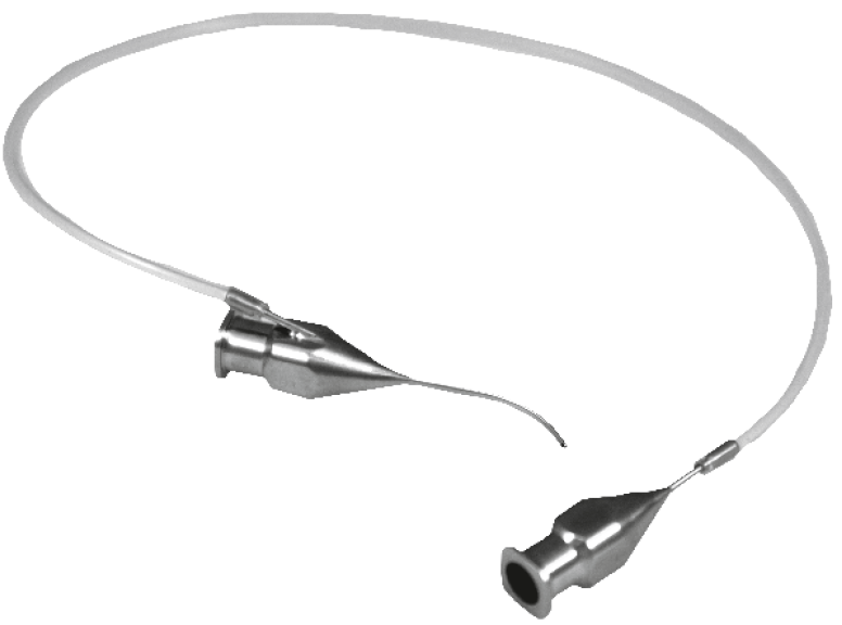 Simcoe Irrigating-Aspirating Cannula Curved 23G TMC122