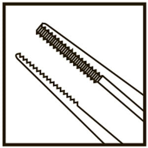 Bishop-Harmon Tissue Forceps, 1x2 teeth, 3-3/8 (8.6 cm) - Novo Surgical Bishop-Harmon Tissue Forceps, 1x2 teeth, 3-3/8 (8.6 cm) - Novo Surgical