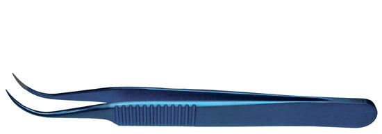 TMF922 Swiss Jewelers Forceps Curved, Titanium - Titan Medical Instruments