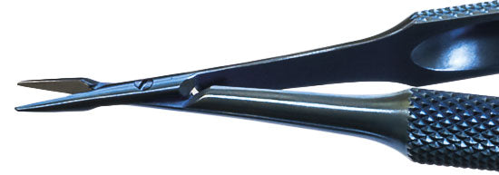TMH108 Castroviejo Needle Holder Straight, Titanium - Titan Medical Instruments