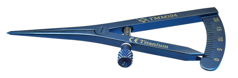 TMM104 Castroviejo Caliper Titanium | Titan Medical Instruments