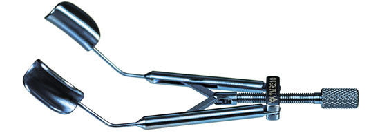 TMR310 Kershner Reversible Eye Speculum Solid, Titanium - Titan Medical Instruments