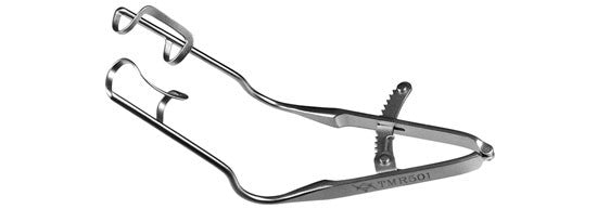 TMR501 Temporal Eye Speculum w/ Lath, Stainless Steel - Titan Medical Instruments