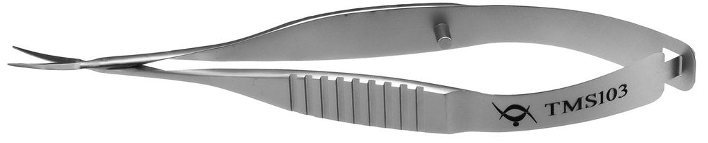 TMS103 Gills-Vannas Scissors Curved, Stainless Steel | Titan Medical Instruments