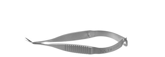 TMS106 Vannas Scissors Angled Up, Stainless Steel - Titan Medical Instruments