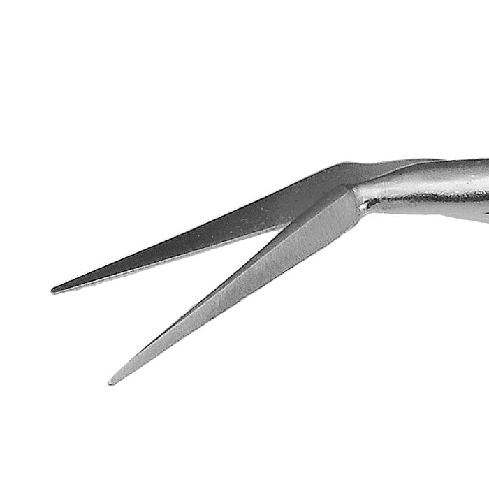 TMS107 Gills-Vannas Scissors Angled To Side, Stainless Steel