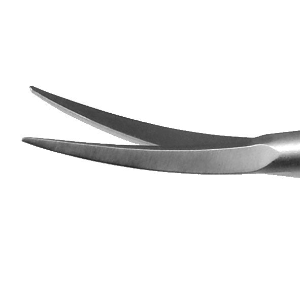 TMS301 Conjunctival Scissors Curved, Round Handle, Stainless Steel