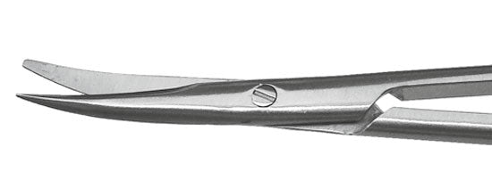 Sharp/Blunt Tips Cosmetic Surgery Scissors Curved TMS607